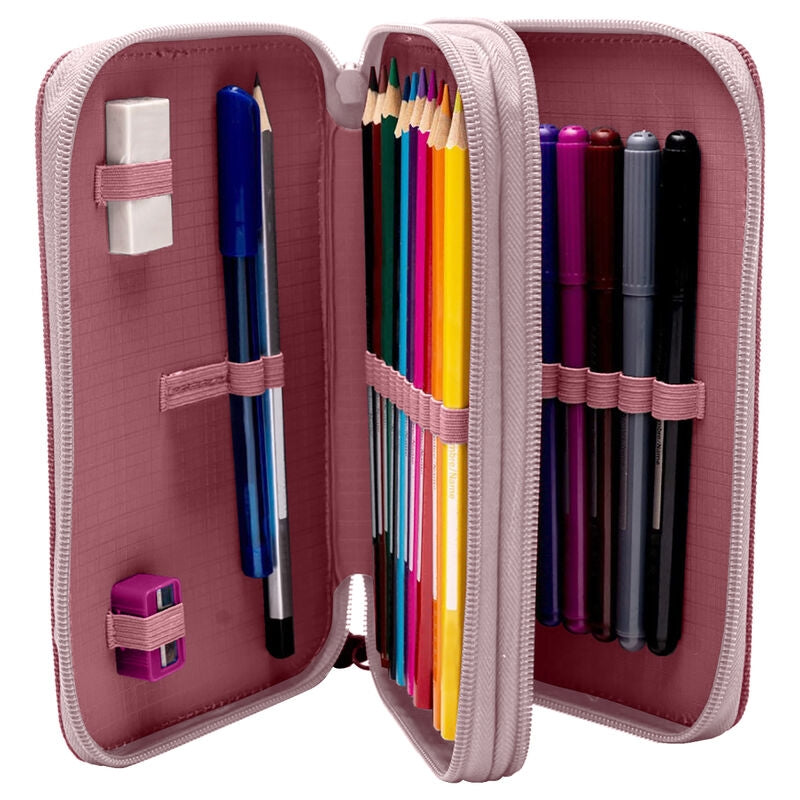 Stitch Triple pennfodral för skol-, kontors- eller konstmaterial