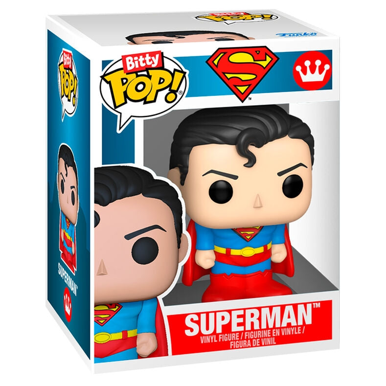 Stålmannen Bitty POP Figur - DC Comics Fortress of Solitude