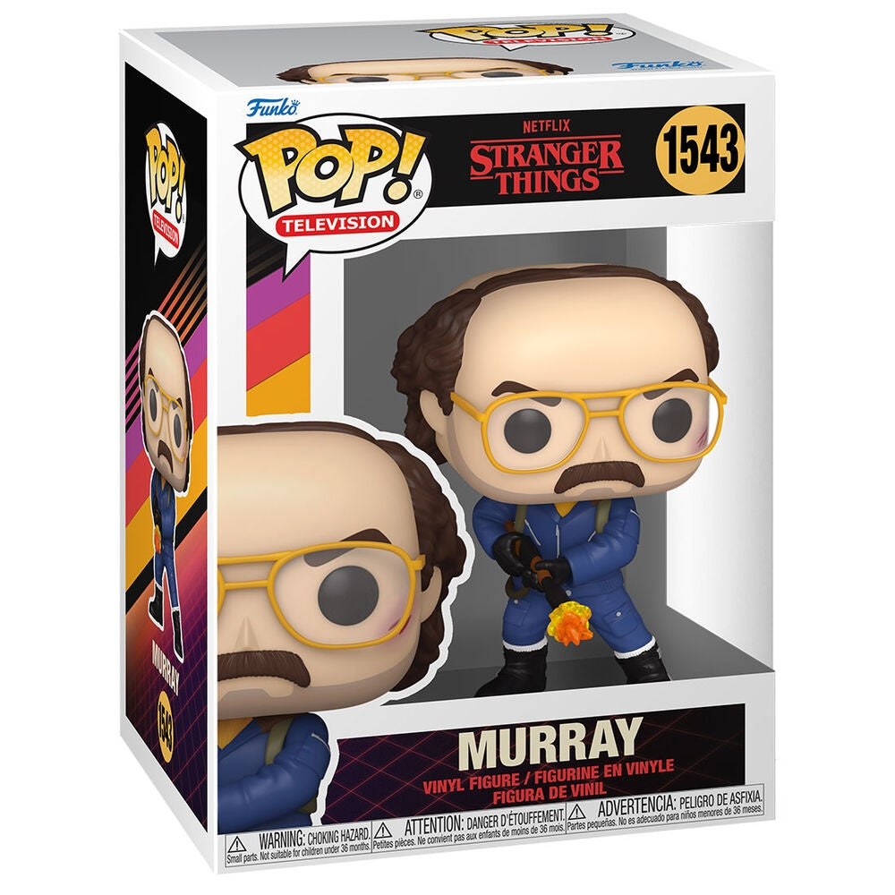 Stranger Things Popfigur - Murray, samlarbar vinylleksak