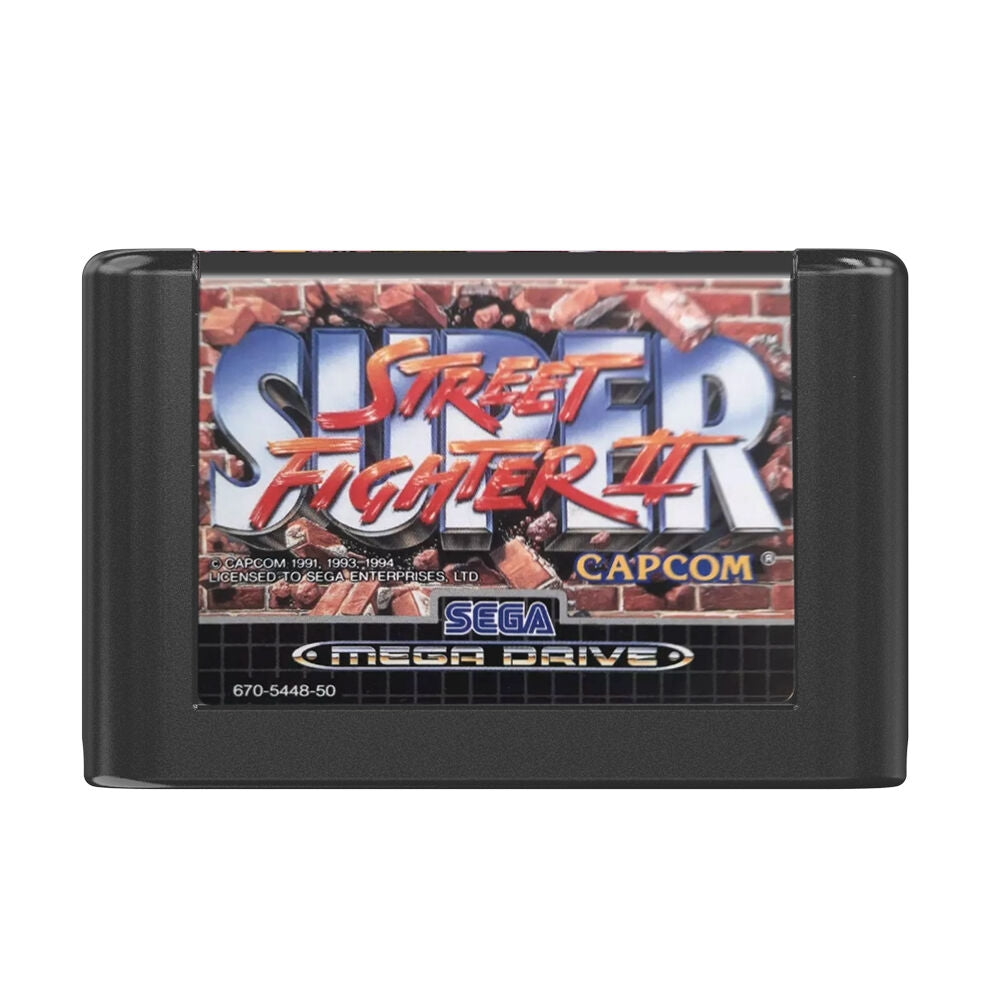 Street Fighter Mega Drive Diorama Displaymodell