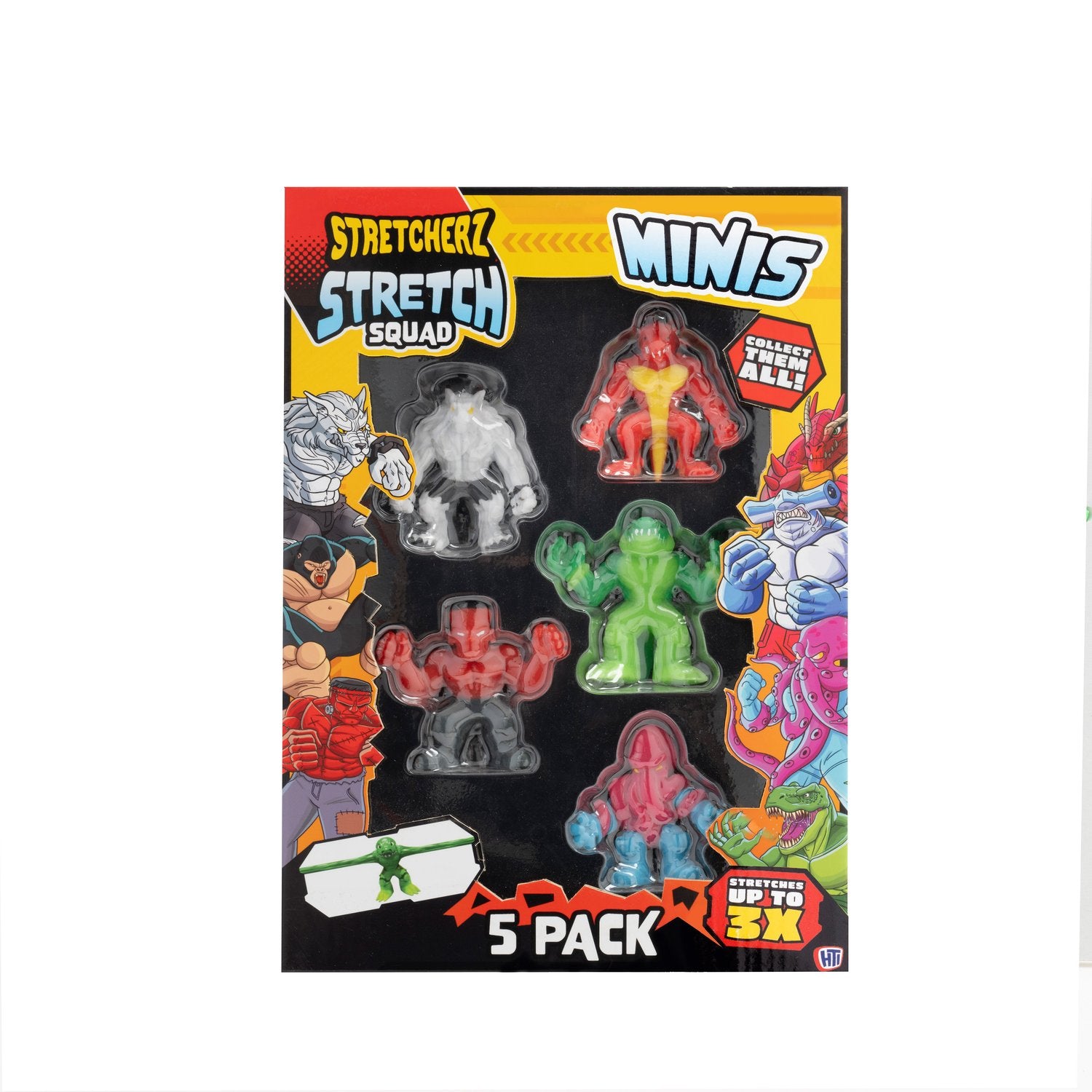 Stretch Squad Minis Stretchfigurer 5 St