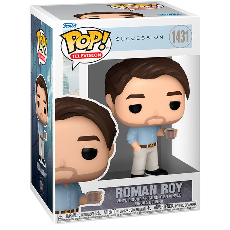 Succession Roman Roy-figur, samlarleksak, 6 tum