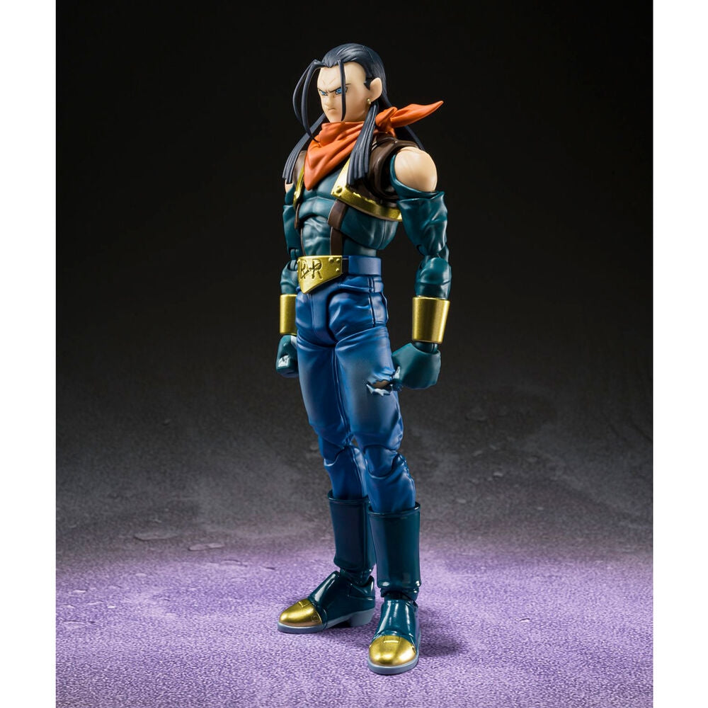 Super Android 17 Figuarts-figur, 20 cm samlarleksak