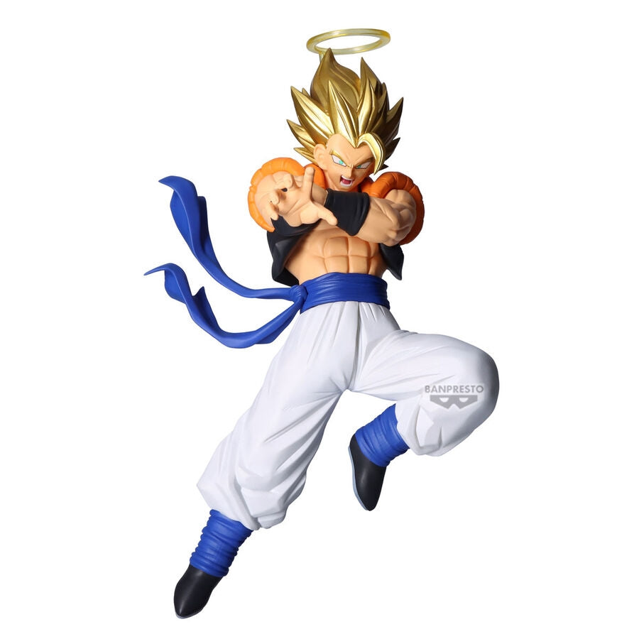 Super Gogeta 10-årsjubileumsfigur, 19 cm samlarobjekt