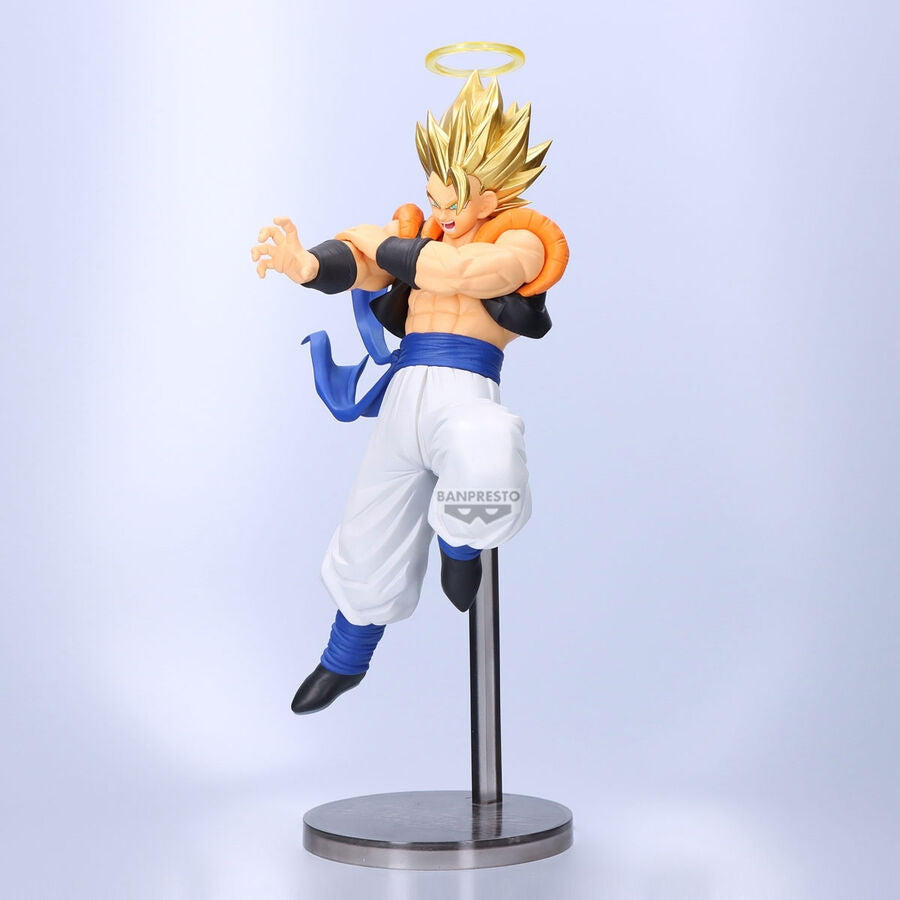 Super Gogeta 10-årsjubileumsfigur, 19 cm samlarobjekt