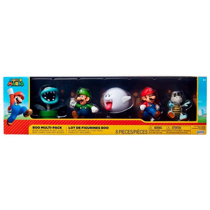 Super Mario Bros Blisterfigurer, 6 cm samlarleksaker