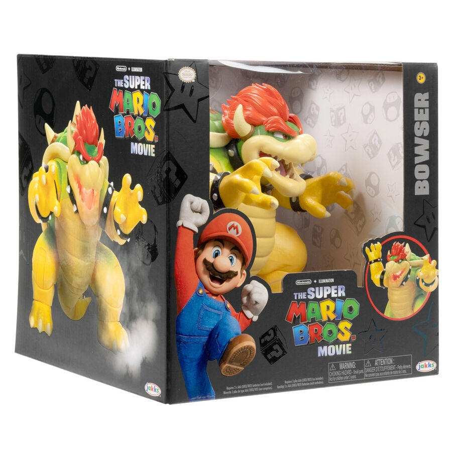 Super Mario Bros Bowser figur 17,5 cm samlarleksak