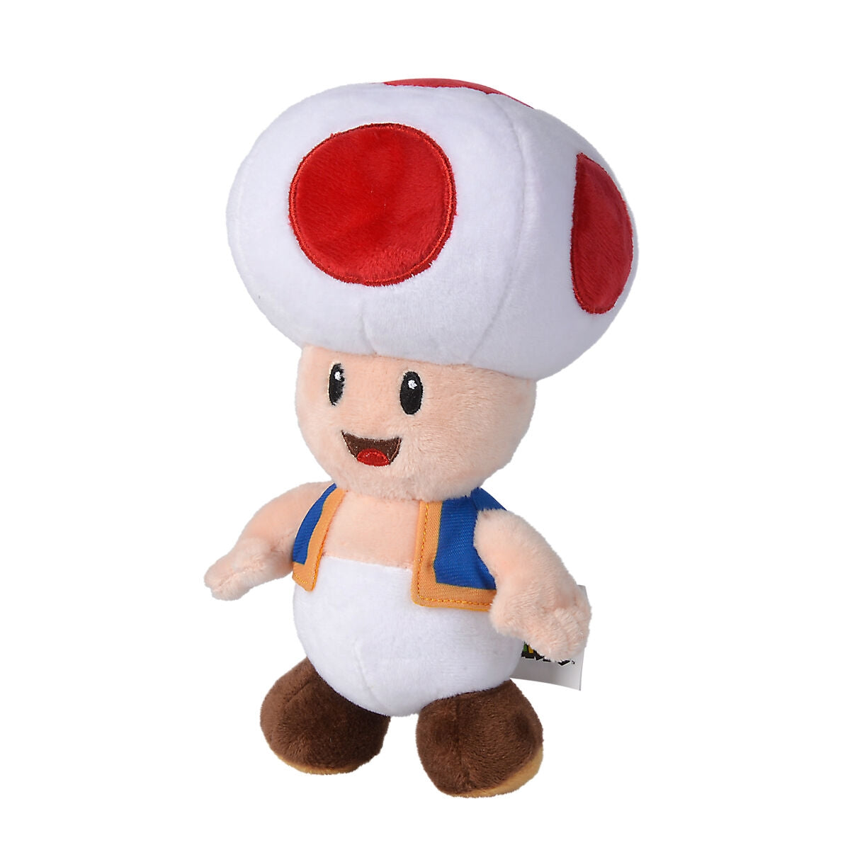 Super Mario Toad Plyschleksak, 20 cm storlek, mjukt material