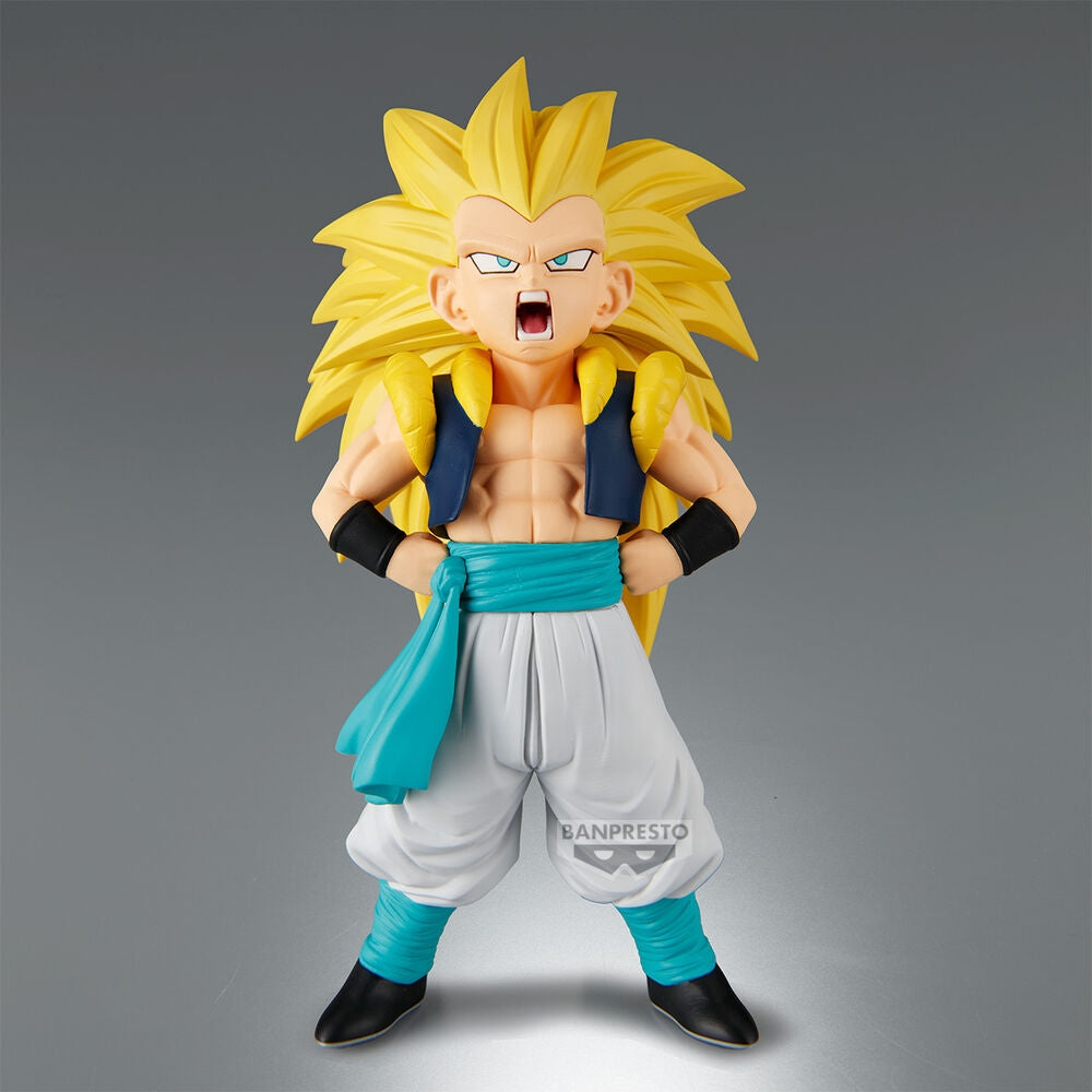 Super Saiyan 3 Gotenks figur, 16 cm Solid Edge Design