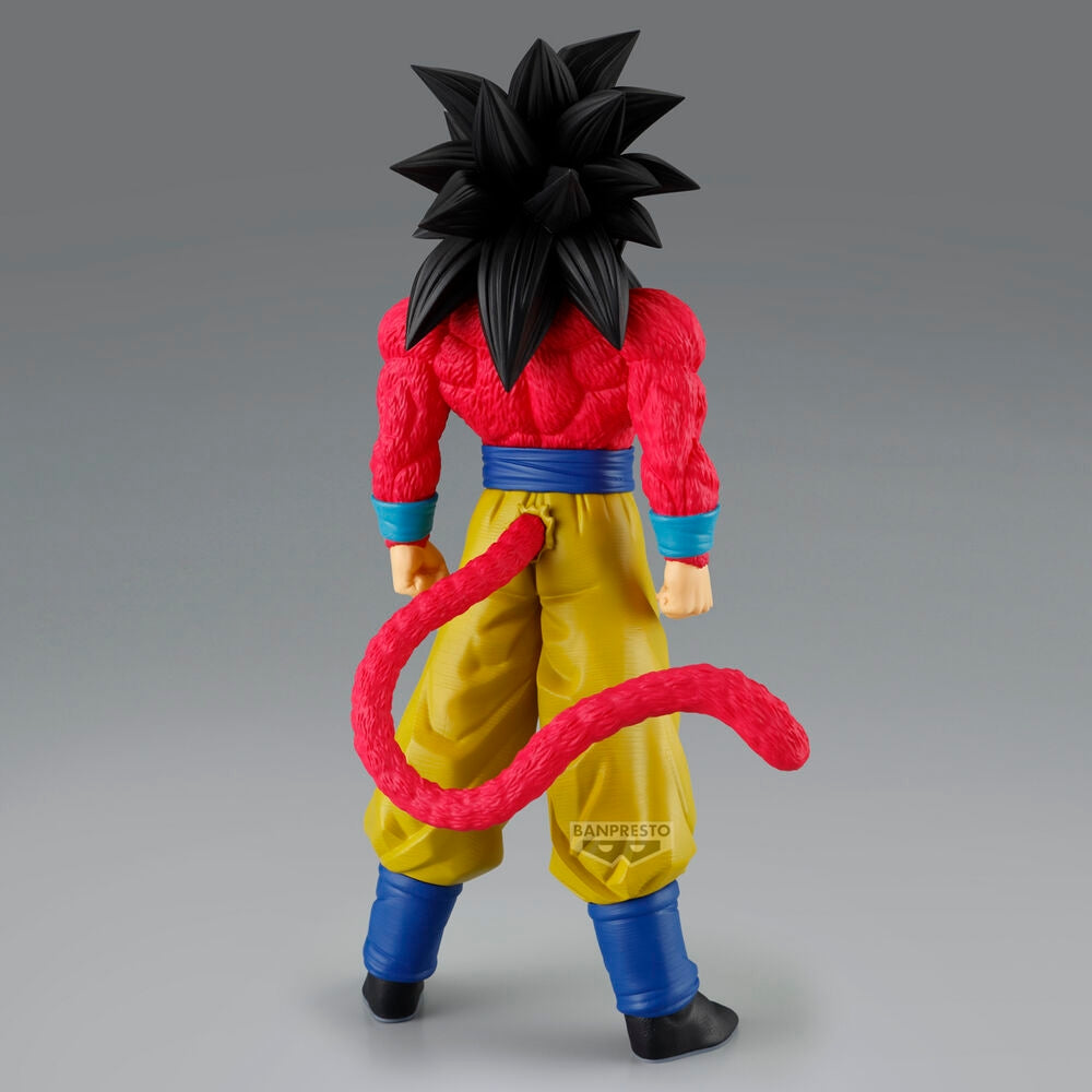 Super Saiyan 4 Goku-figur, 21 cm, solid kant fungerar