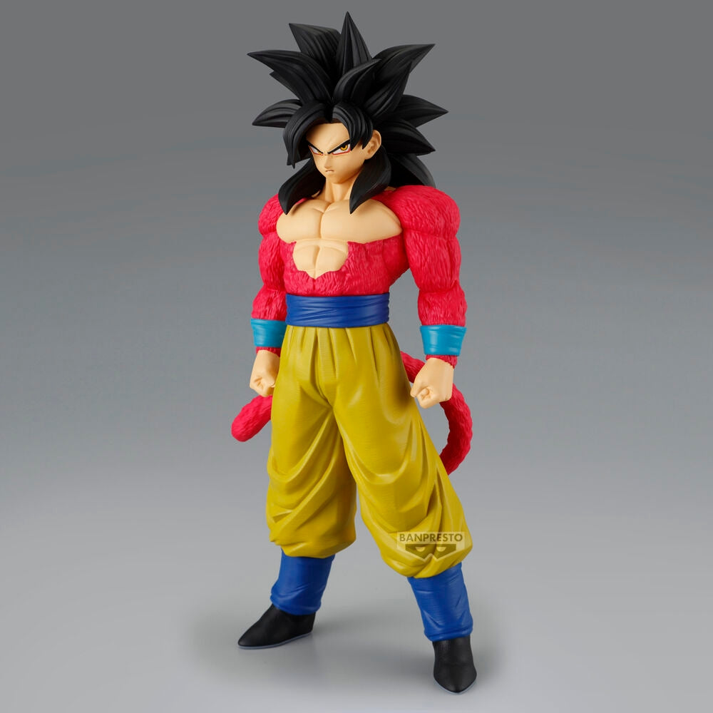 Super Saiyan 4 Goku-figur, 21 cm, solid kant fungerar