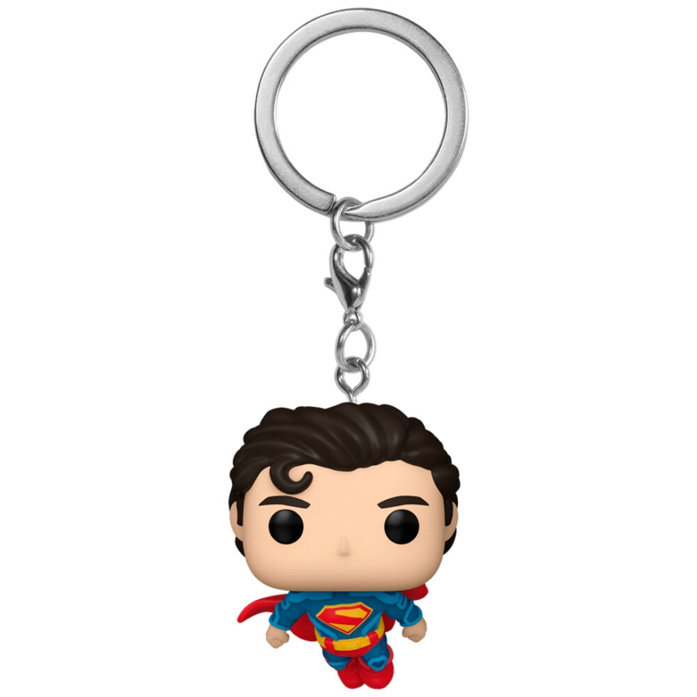 Superman Pocket POP-nyckelring - DC Comics Collectible Figur