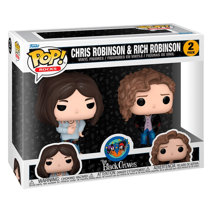 The Black Crowes POP Pack: 2 figurer av Chris & Rich Robinson