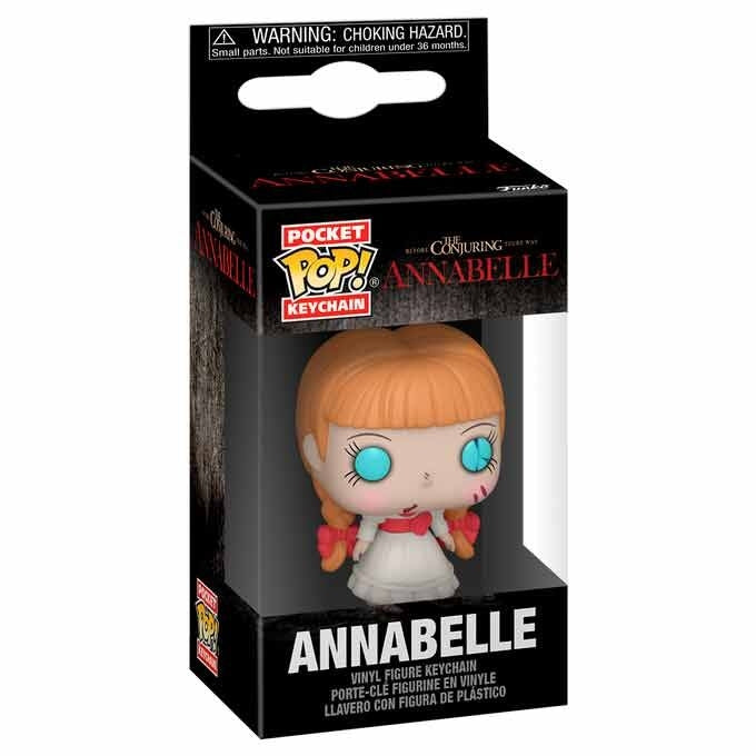 The Conjuring Annabelle Pocket POP-nyckelring, samlarfigur