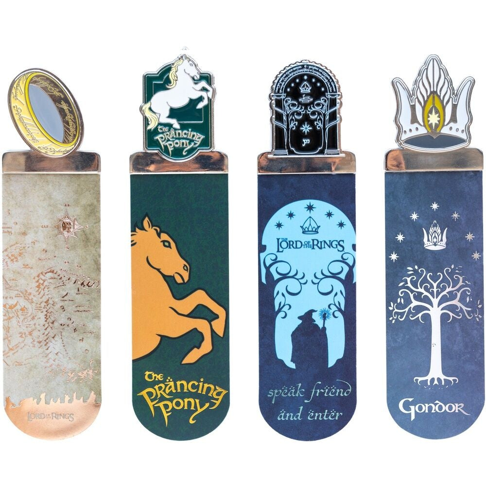 The Lord of Things 4 bokmärken set - 4 unika designs