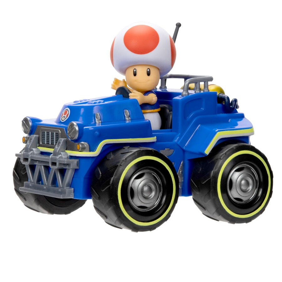 Toad Kart-figur, 7 cm samlarleksak för Mario Kart-fans