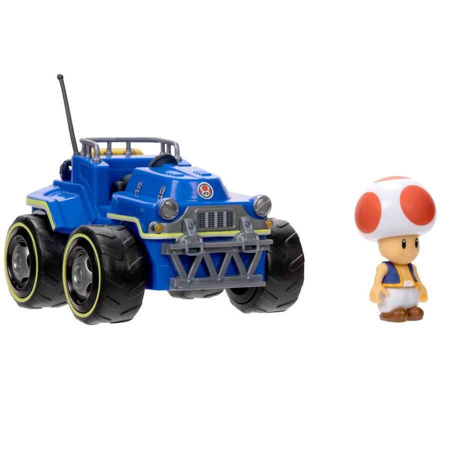 Toad Kart-figur, 7 cm samlarleksak för Mario Kart-fans
