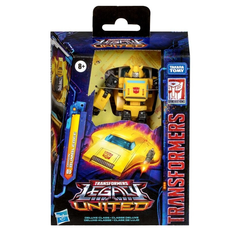 Transformers Legacy Blumblebee Deluxe figur, 14 cm lång