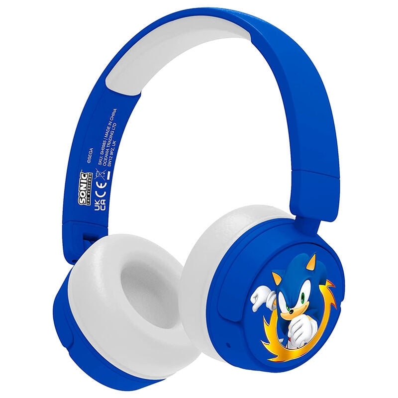 Trådlösa barnhörlurar för Sonic the Hedgehog, bekväm passform