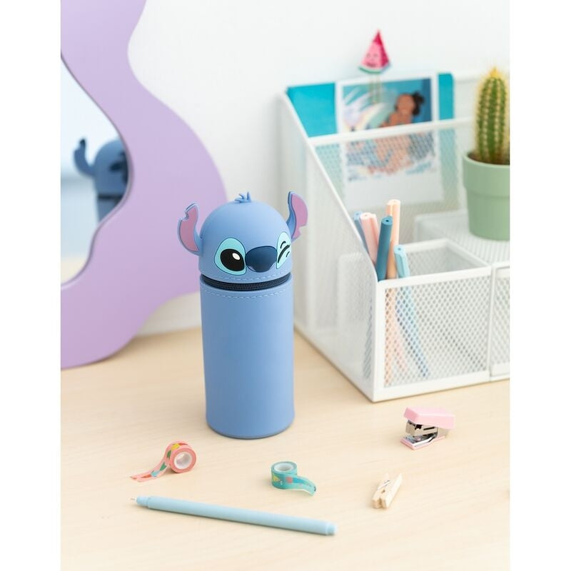 Tropiskt 3D pennfodral med Disney Stitch Design