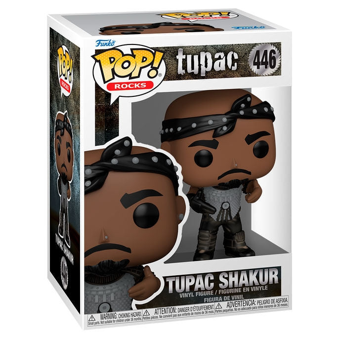 Tupac Shakur Popfigur, samlarbar vinylleksak, 4-tums