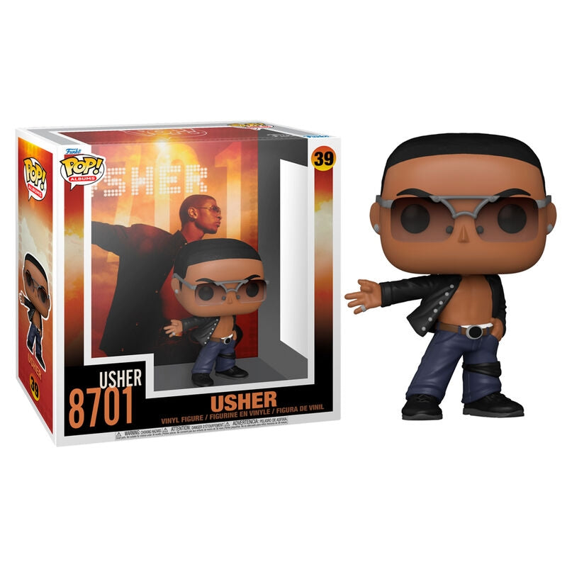Usher 8701 popfigur samlarleksak, 4-tums storlek