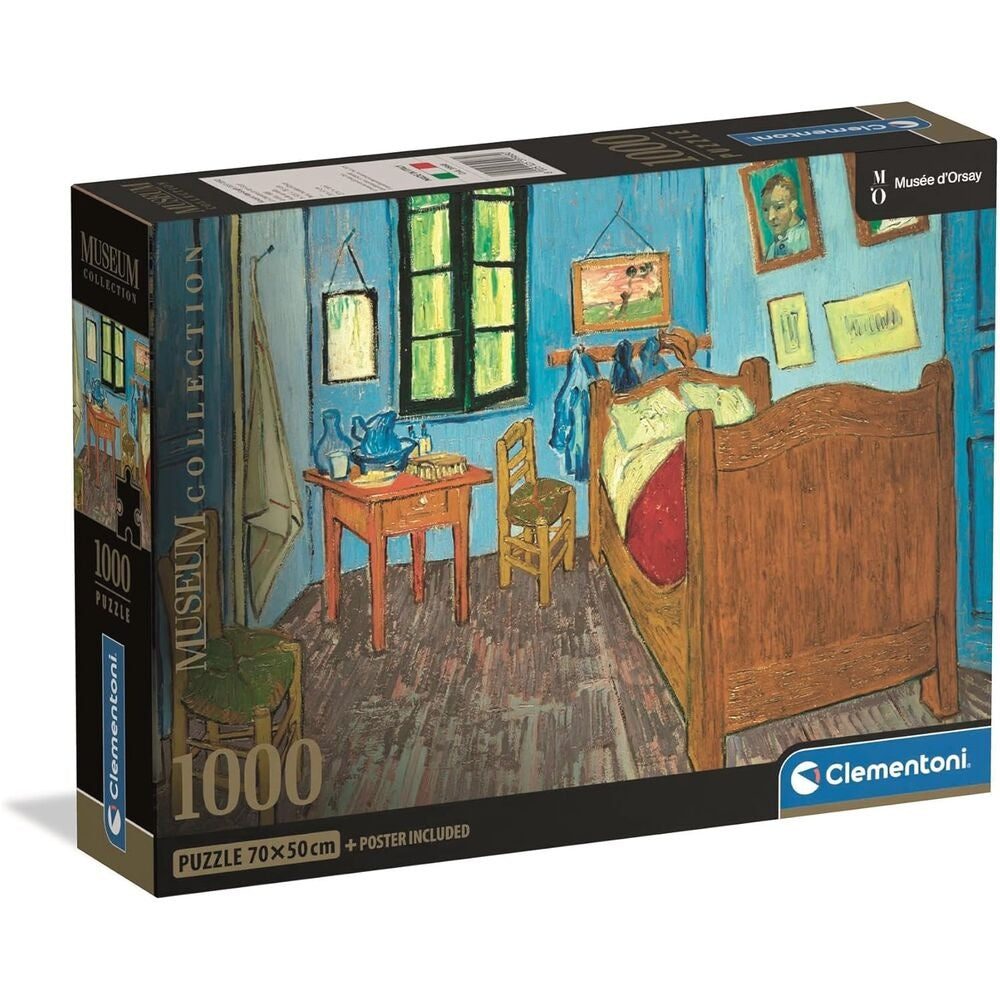 Van Gogh sovrum i Arles 1000-bitars pussel