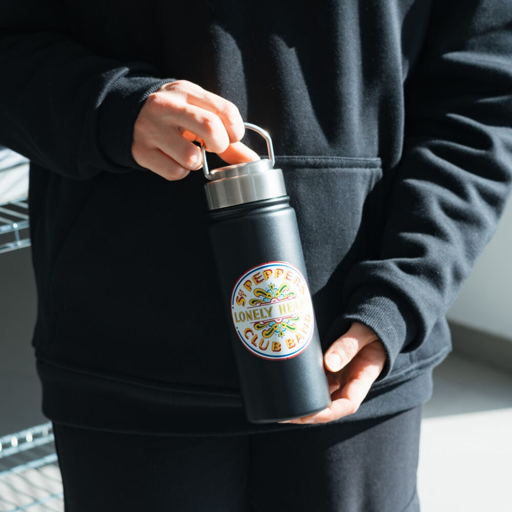 Vattenflaska i rostfritt stål 500 ml, hållbar och läcksäker