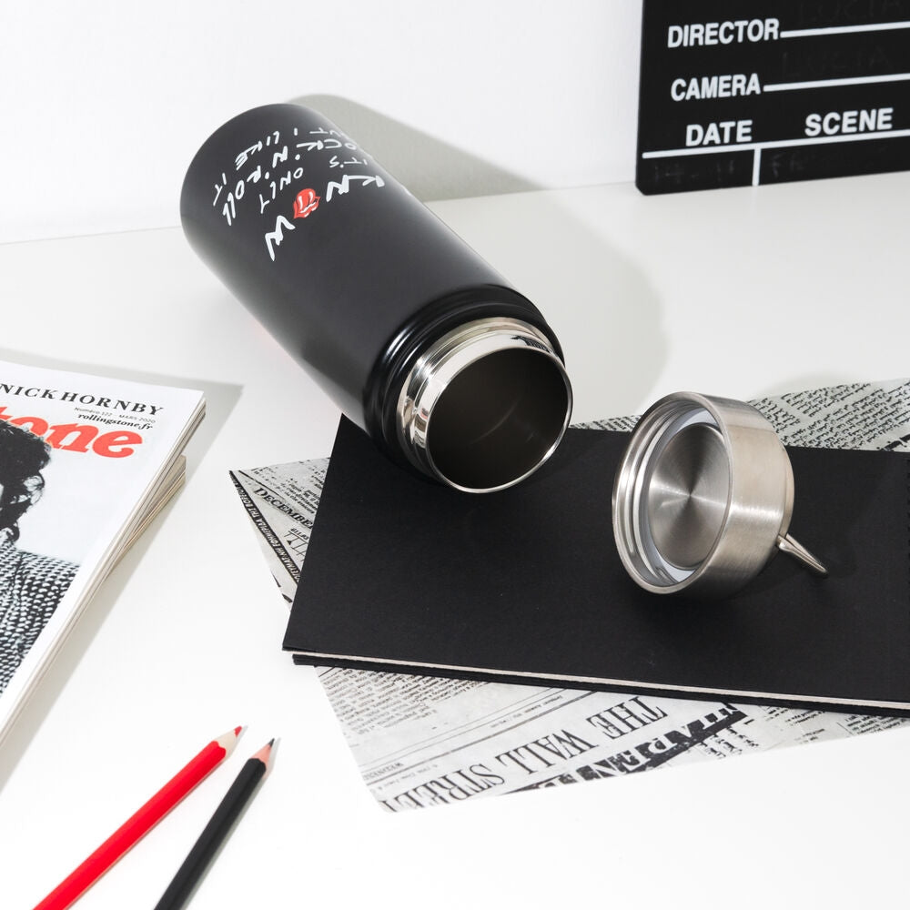 Vattenflaska i rostfritt stål 500 ml, hållbar och läcksäker