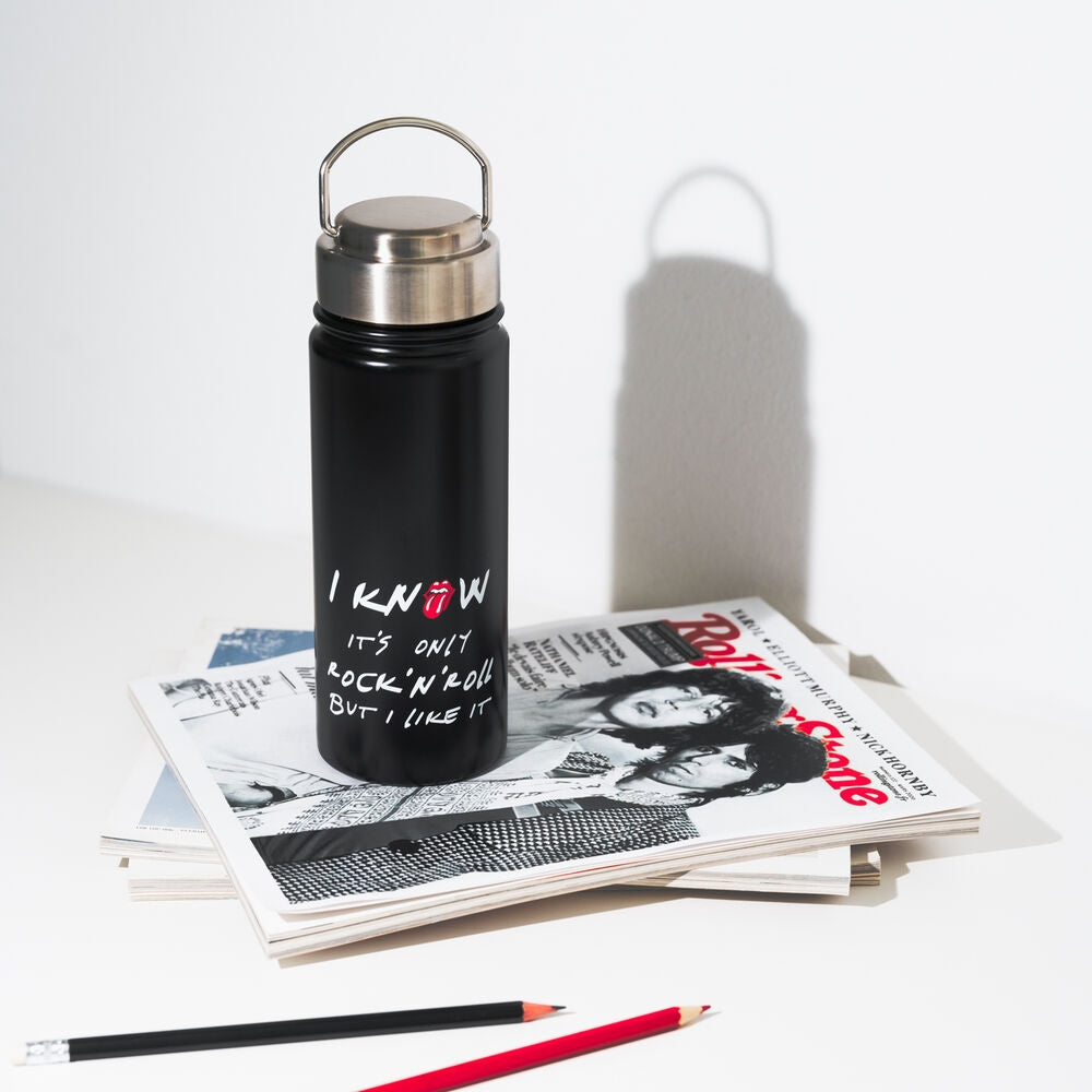 Vattenflaska i rostfritt stål 500 ml, hållbar och läcksäker