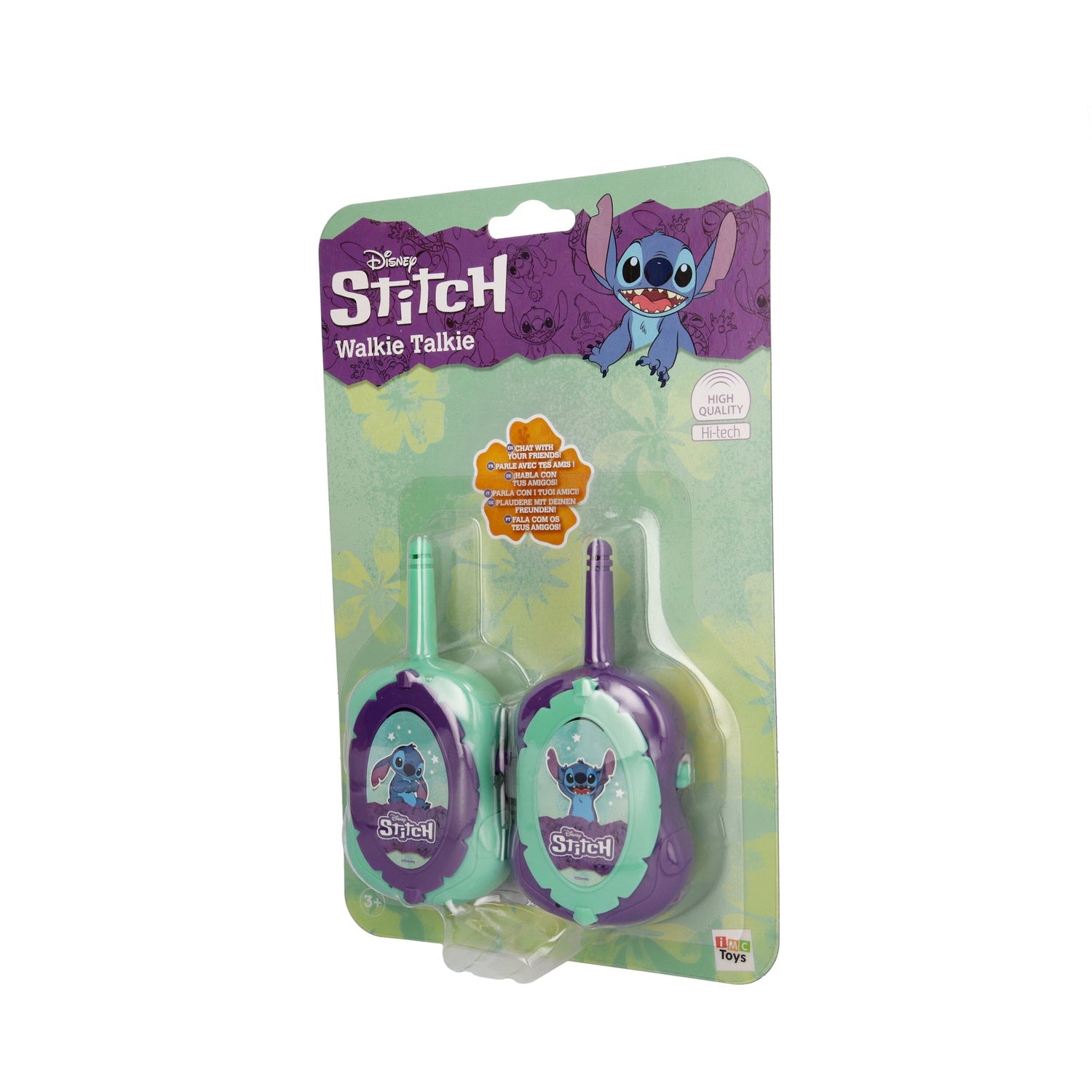 Walkie-talkies för barn med sömtema, 2-pack