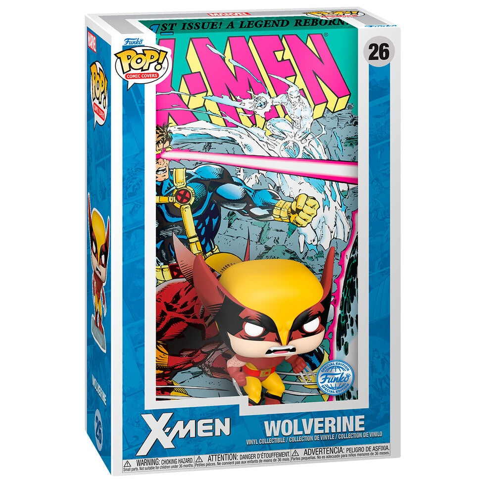 X-Men Wolverine Comic Cover, Exclusive Edition, Pop Figur