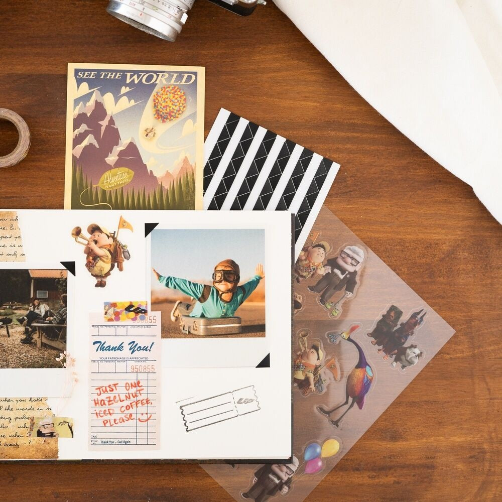 Äventyrsbok Scrapbook Portföljset för barn, 3 delar