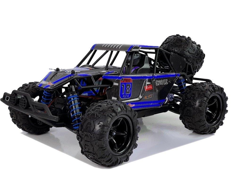 1:18 Skala Blue Off-Road RC Buggy - 45 km/t spenning