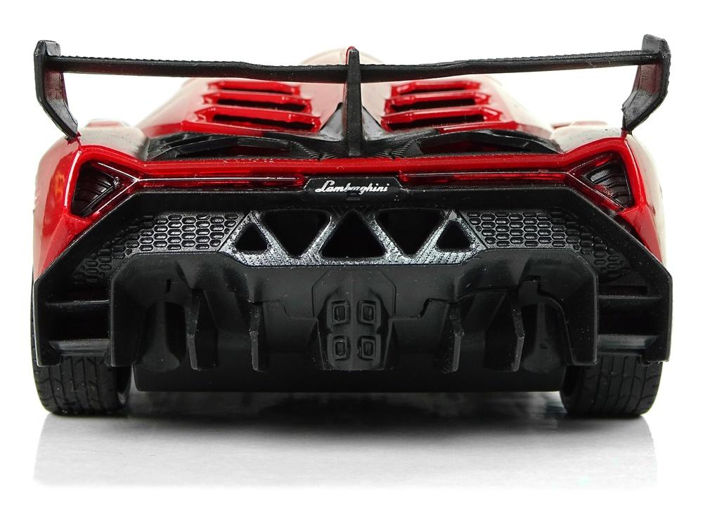 1:24 R/C Lamborghini Veneno Red - Realistiske lys og 2,4G-kontroll