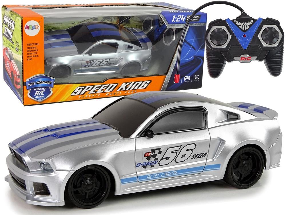 1:24 R/C Sports Car - Speed ​​​​King med fjernkontroll