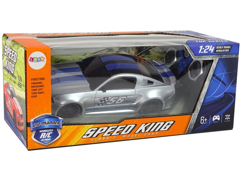 1:24 R/C Sportsvogn - Speed ​​​​King med fjernbetjening