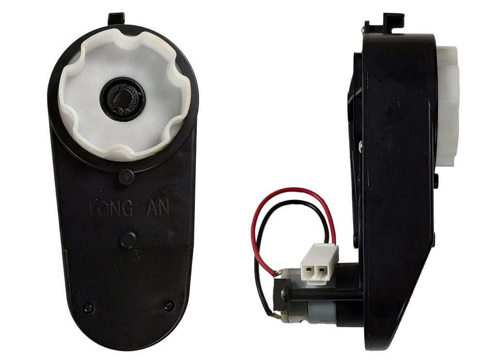 12V Motor med växellåda, 6000 RPM