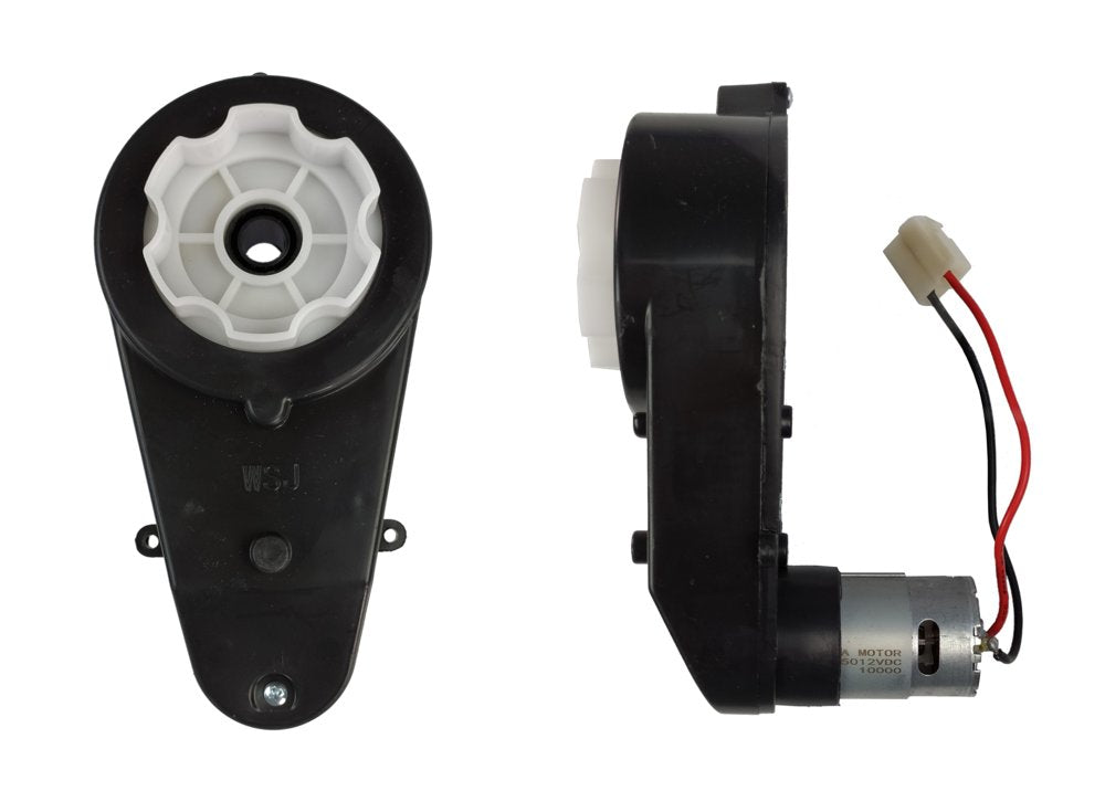 12V motor med växellåda för batterifordon, 10000 RPM