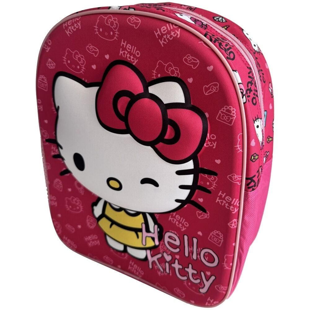 3D Hello Kitty-ryggsäck, 29 cm storlek, snygg design