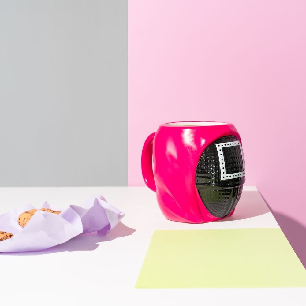 3D Squid Game Mugg, 500 ml kapacitet, unik design