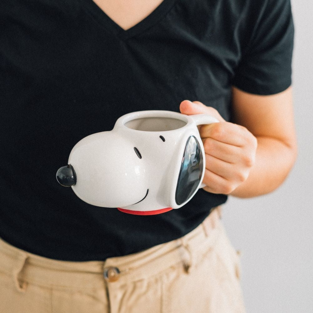 3D-jordnöttsmugg, rolig design, perfekt för kaffe eller te