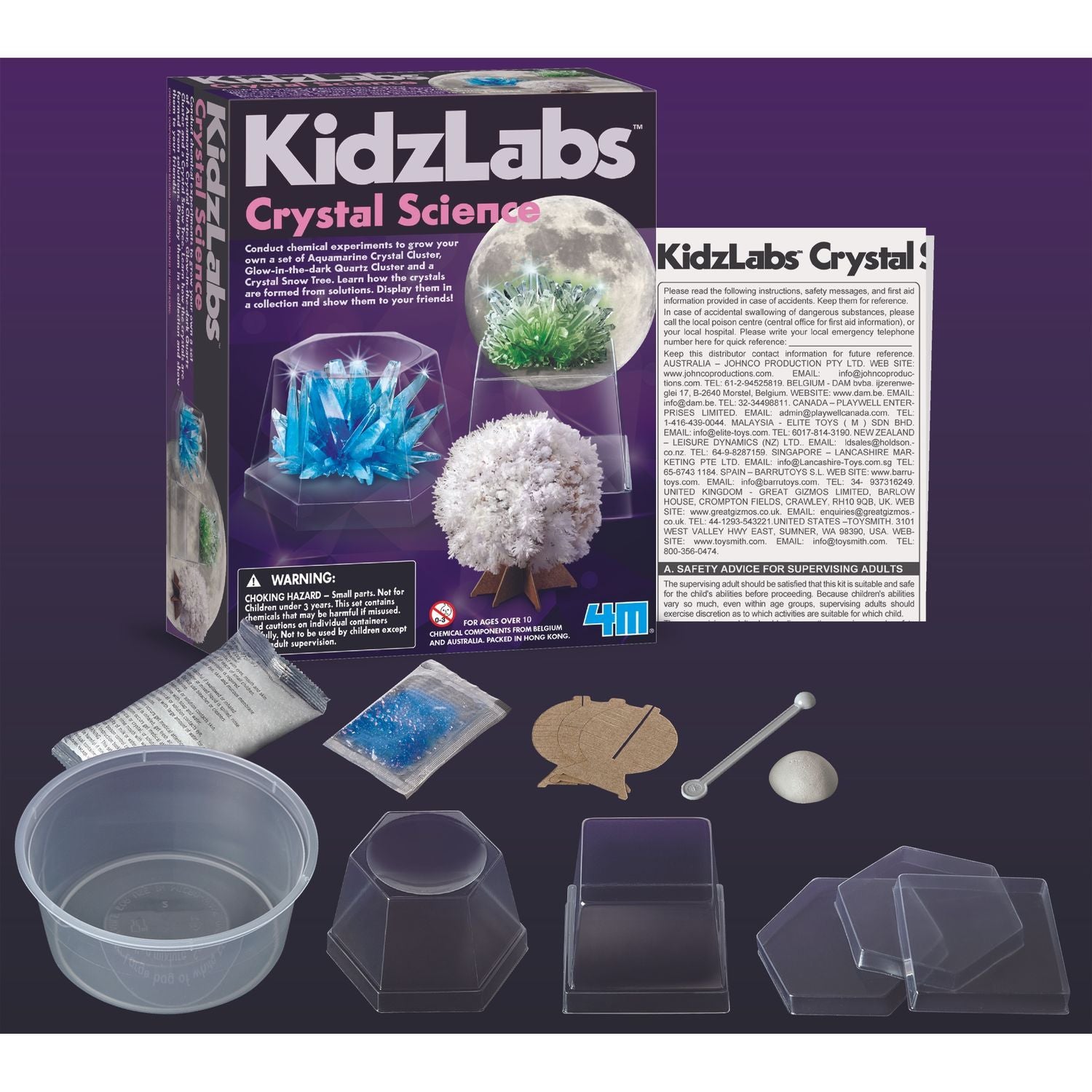 4M DIY Set Crystal Science