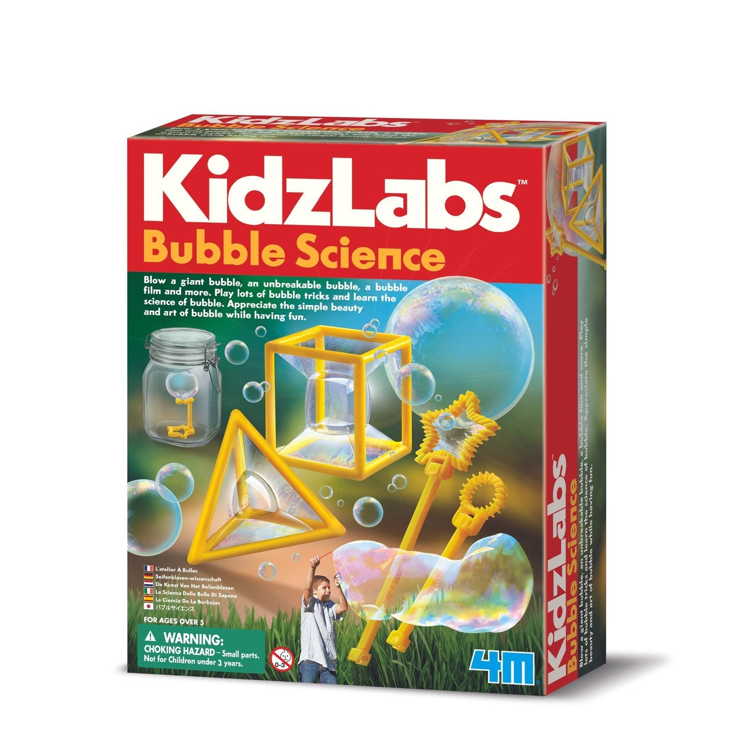 4M Kidzlabs DIY Sett Bubble Science