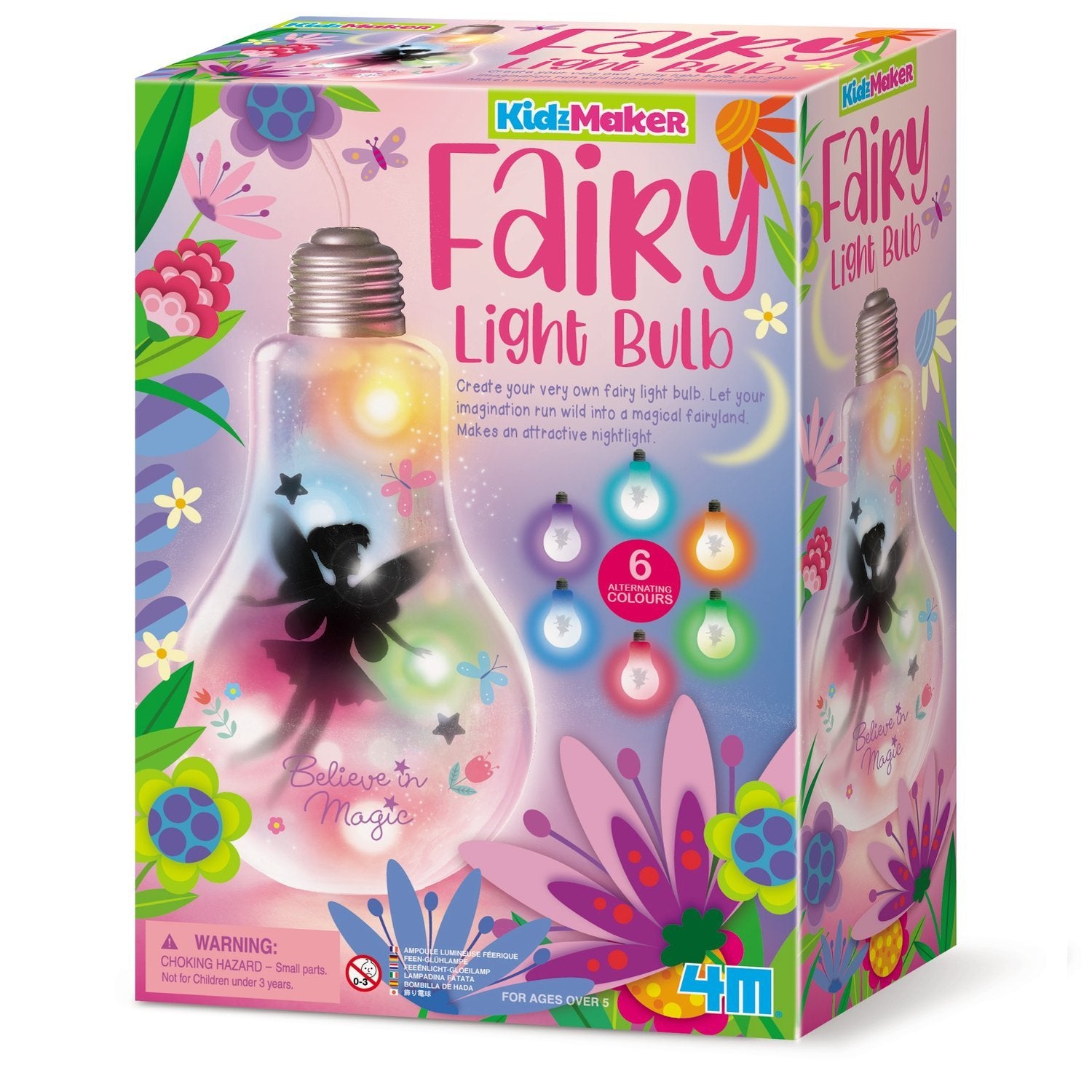 4M Kidzmaker DIY Sett Fairy Light Bulb