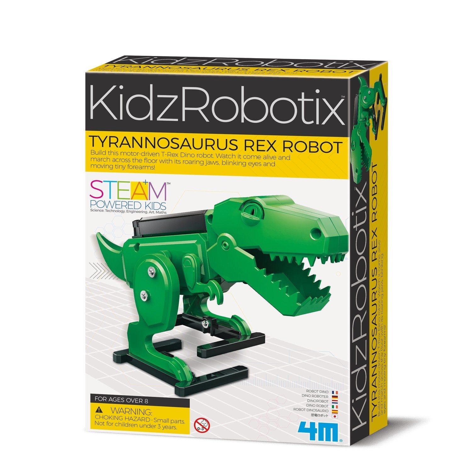 4M Kidzrobotix selvmonterende Tyrannosaurus Rex Robot