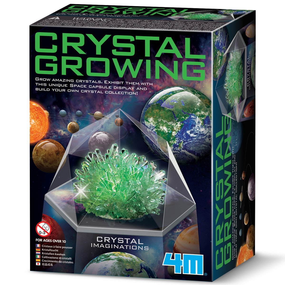 4M DIY Sett Crystal Imaginations Green