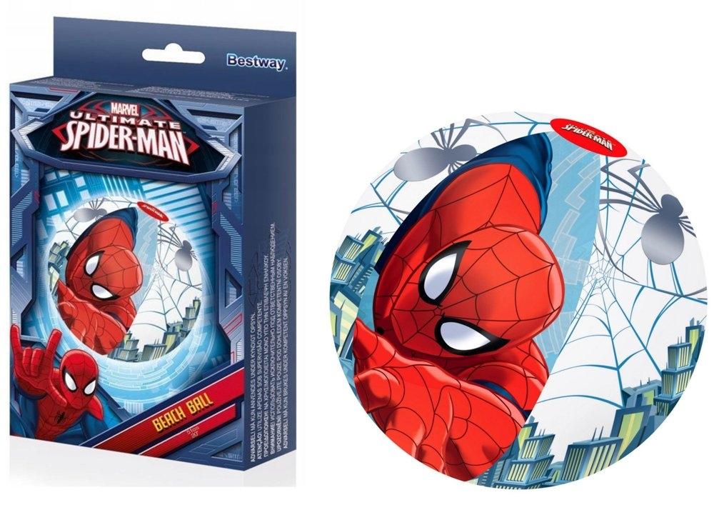 51 cm Spider-Man oppblåsbar badeball - slitesterk vinylmoro!