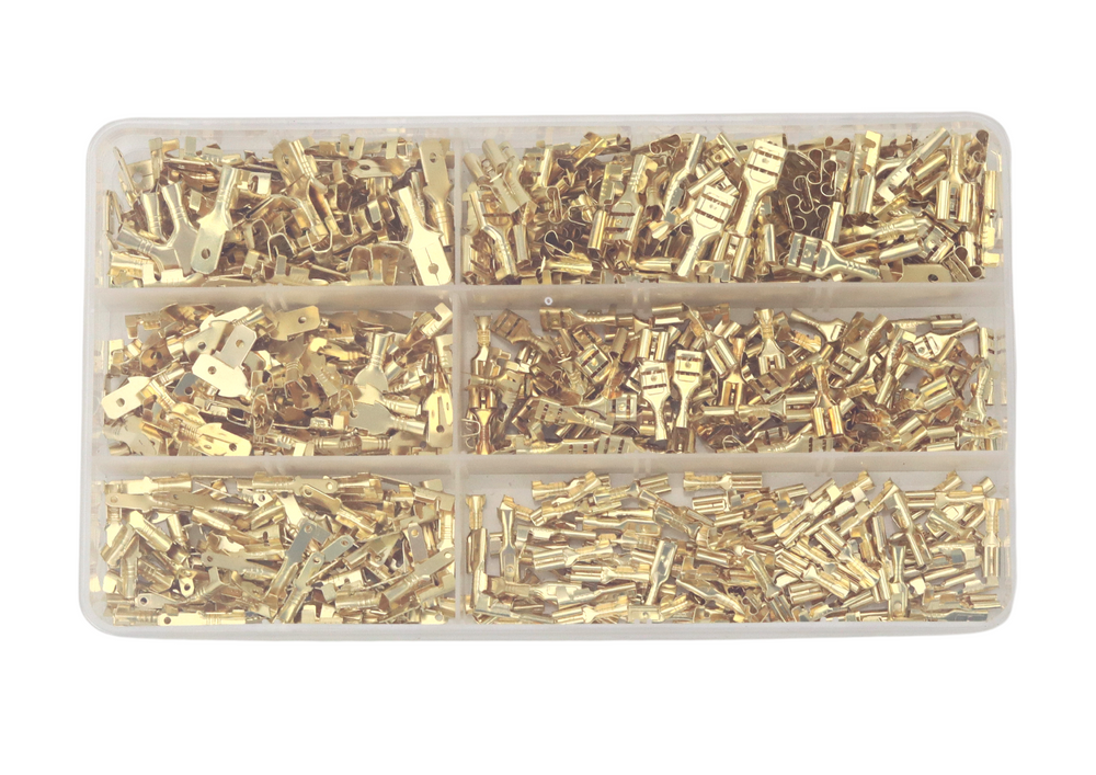 600-delad kopplingssats för fordonstråd