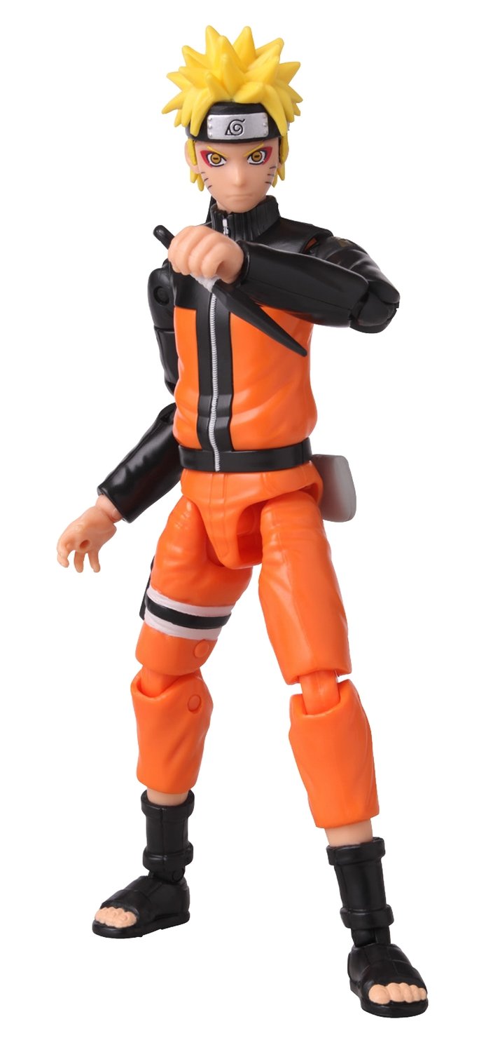 Anime Heroes Naruto Figur med tilbehør, 16 Cm - Uzumaki Naruto Sage Mode